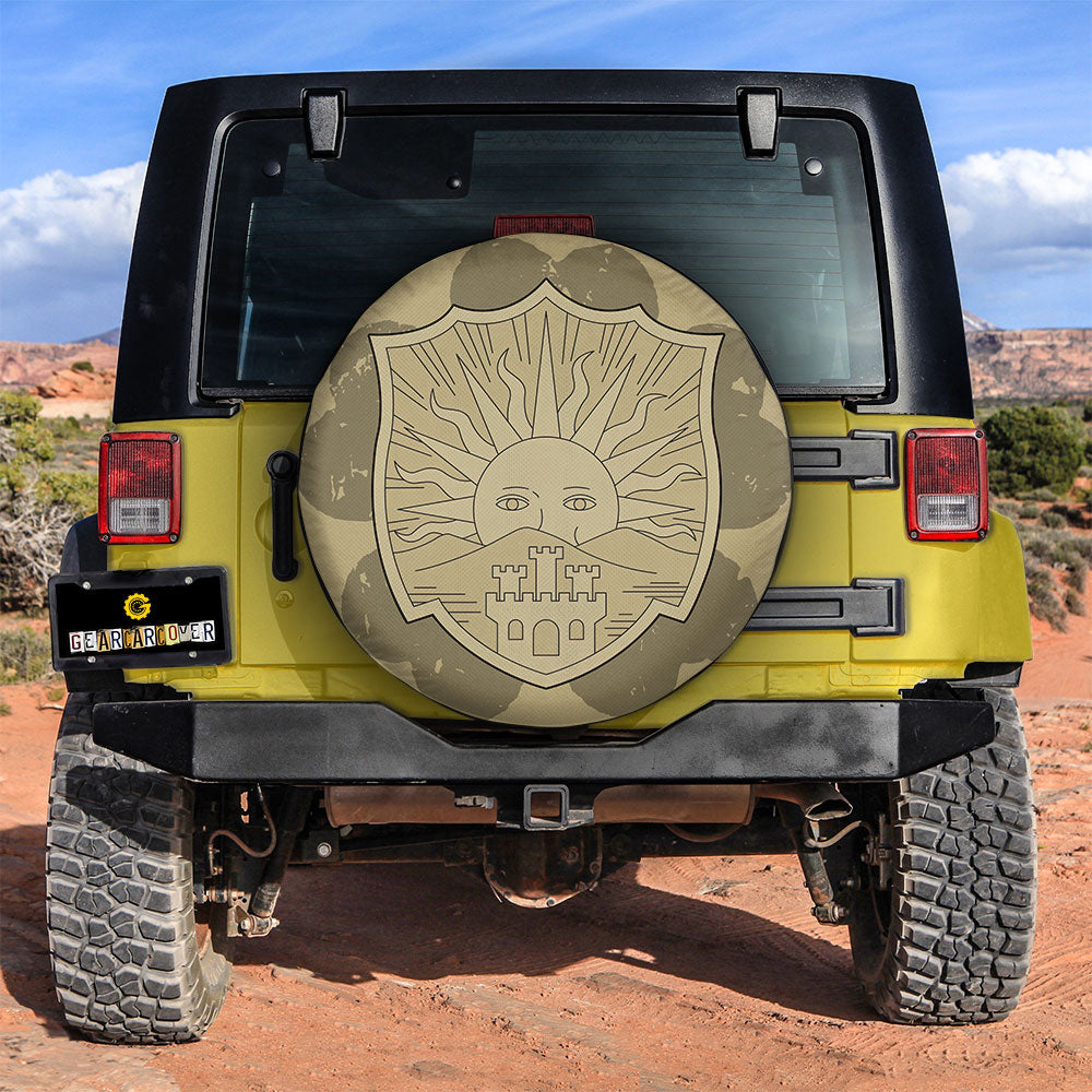 Golden Dawn Spare Tire Covers Custom Car Accessories - Gearcarcover - 3