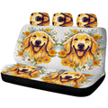 Golden Retriever Car Back Seat Cover Custom Car Accessories - Gearcarcover - 1