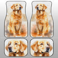 Golden Retriever Car Floor Mats Custom Car Accessories - Gearcarcover - 1