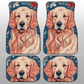 Golden Retriever Car Floor Mats Custom Car Accessories - Gearcarcover - 1