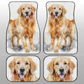 Golden Retriever Car Floor Mats Custom Car Accessories - Gearcarcover - 1
