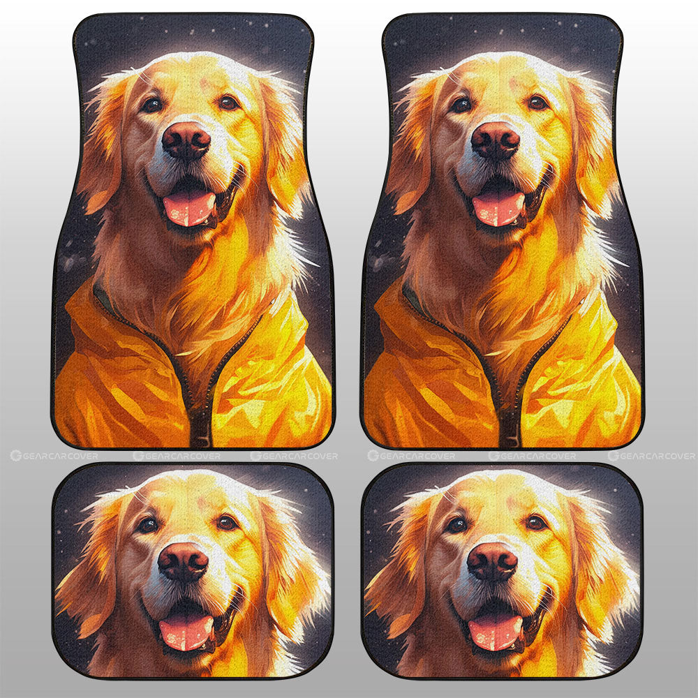 Golden Retriever Car Floor Mats Custom Car Accessories - Gearcarcover - 1