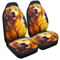 Golden Retriever Car Seat Covers Custom Car Accessories - Gearcarcover - 3