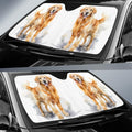 Golden Retriever Car Sunshade Custom Car Accessories - Gearcarcover - 2