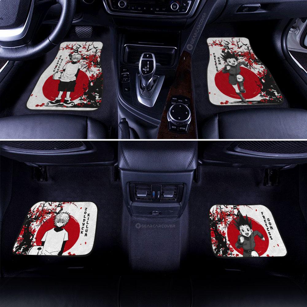 Gon And Killua Car Floor Mats Custom Japan Style Car Accessories - Gearcarcover - 3