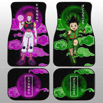 Gon Freecss And Hisoka Morow Car Floor Mats Custom Car Accessories - Gearcarcover - 1