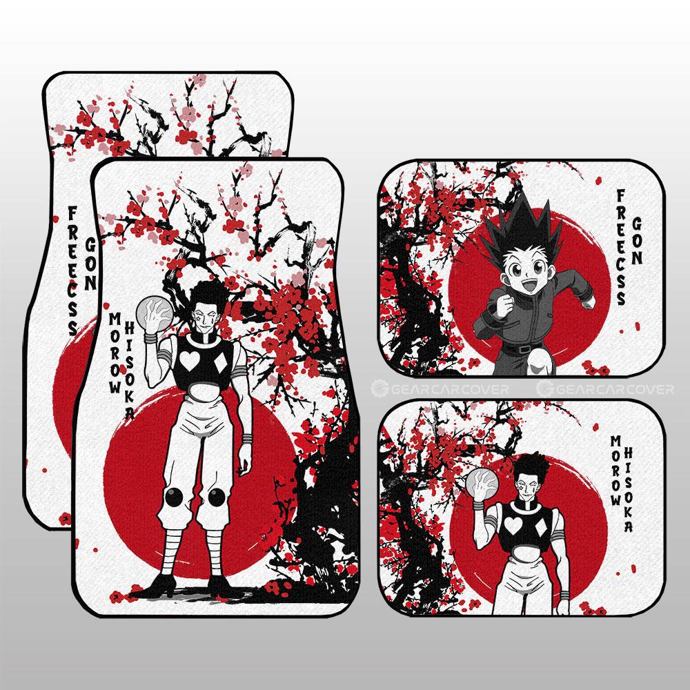 Gon Freecss And Hisoka Morow Car Floor Mats Custom Japan Style Car Accessories - Gearcarcover - 2