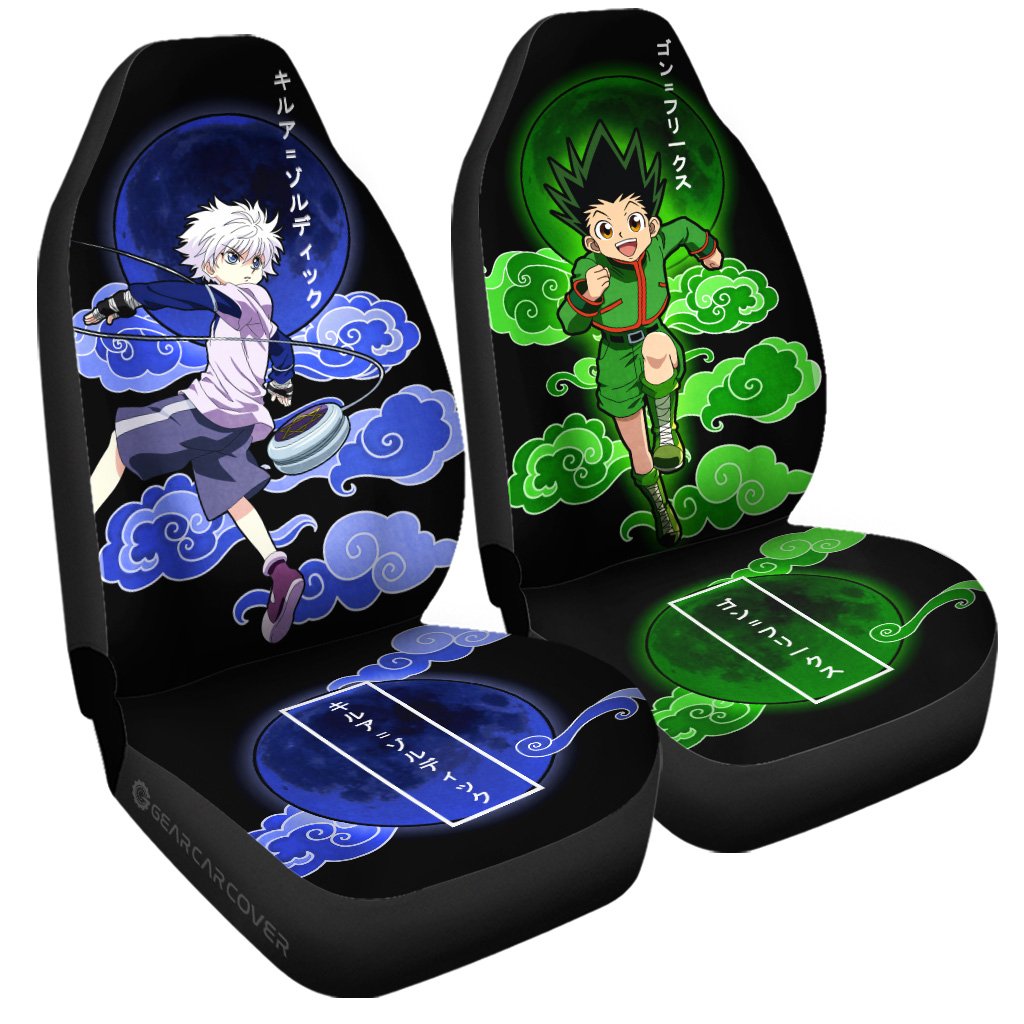 Gon Freecss And Killua Zoldyck Car Seat Covers Custom Car Accessories - Gearcarcover - 3