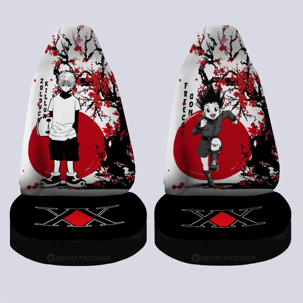 Gon Freecss And Killua Zoldyck Car Seat Covers Custom Japan Style Car Accessories - Gearcarcover - 4