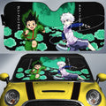 Gon Freecss And Killua Zoldyck Car Sunshade Custom Hunter x Hunter Anime Car Accessories - Gearcarcover - 1