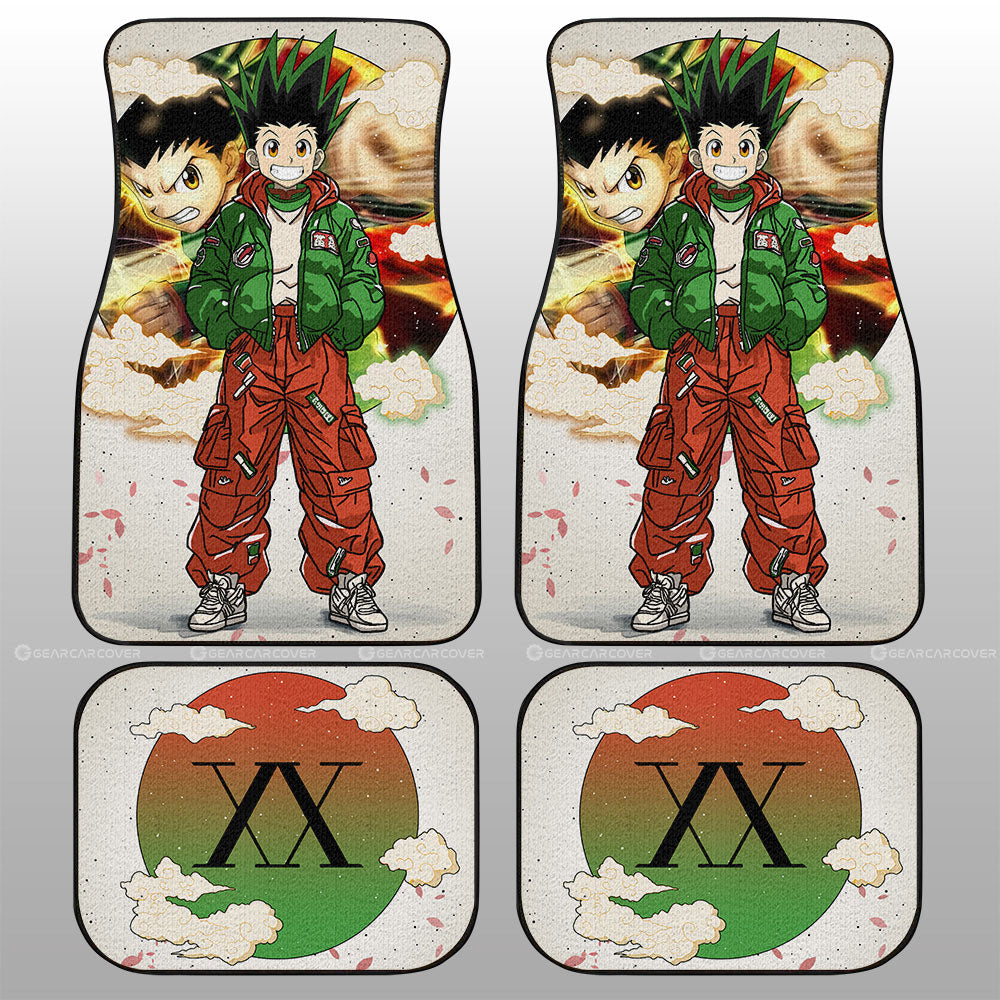 Gon Freecss Car Floor Mats Anime Collection - Gearcarcover - 1