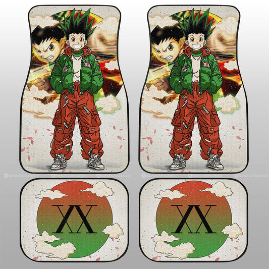 Gon Freecss Car Floor Mats Anime Collection - Gearcarcover - 1