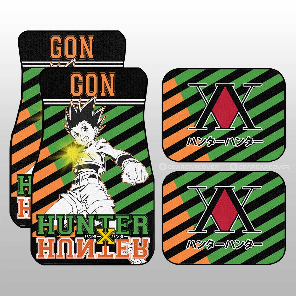 Gon Freecss Car Floor Mats Custom Car Accessories - Gearcarcover - 3