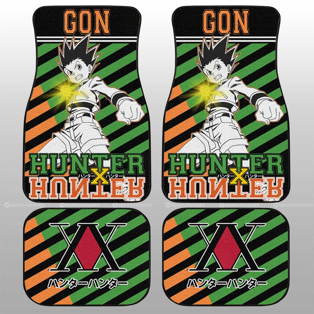 Gon Freecss Car Floor Mats Custom Car Accessories - Gearcarcover - 1