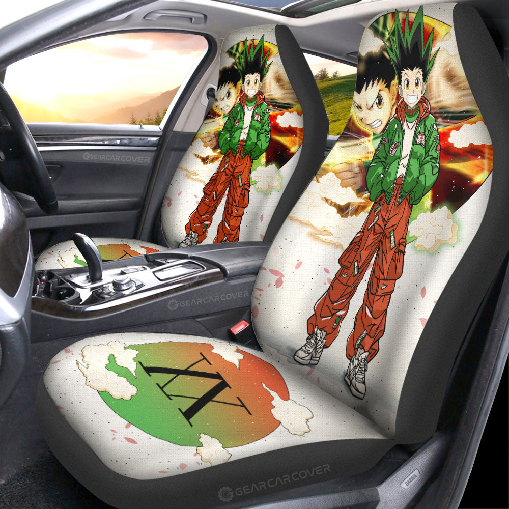 Gon Freecss Car Seat Covers Anime Collection - Gearcarcover - 1