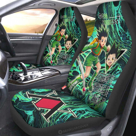 Gon Freecss Car Seat Covers Custom Car Accessories - Gearcarcover - 1
