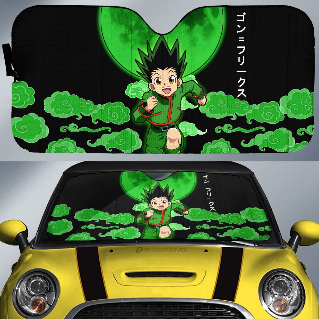 Gon Freecss Car Sunshade Custom Car Accessories - Gearcarcover - 1