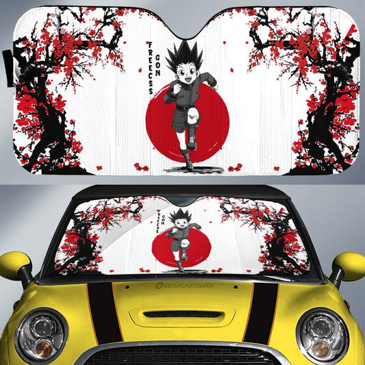 Gon Freecss Car Sunshade Custom Japan Style Car Accessories - Gearcarcover - 1