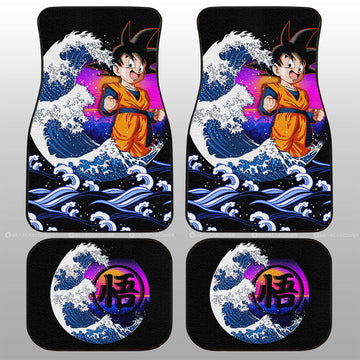 Goten Car Floor Mats Custom Dragon Ball Car Interior Accessories - Gearcarcover - 1