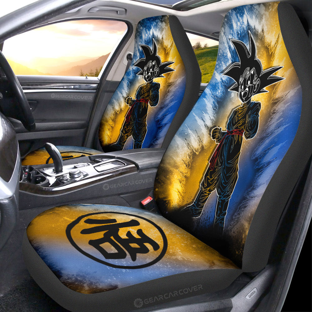 Goten Car Seat Covers Custom Anime Car Accessories - Gearcarcover - 1