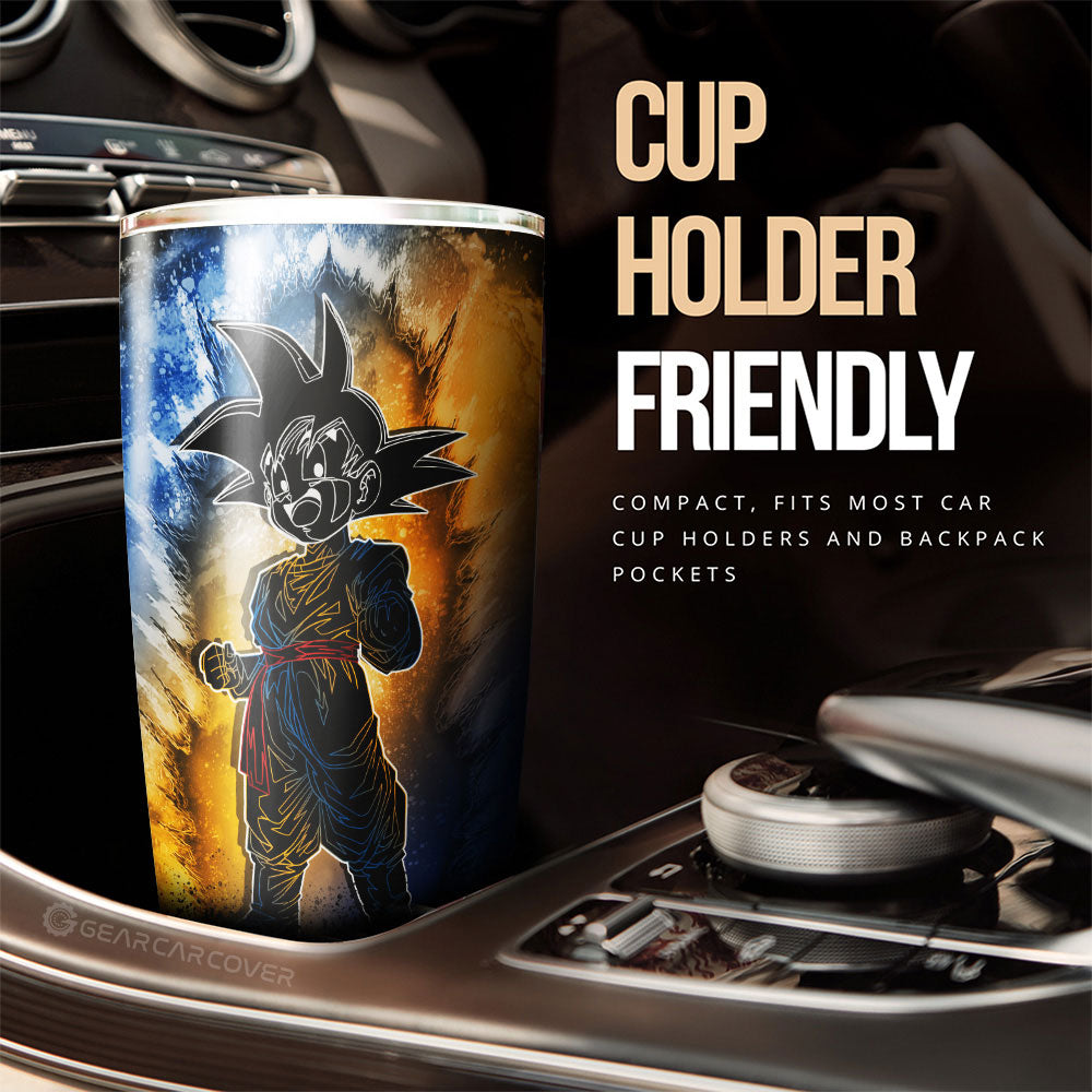 Goten Tumbler Cup Custom Anime Car Accessories - Gearcarcover - 3