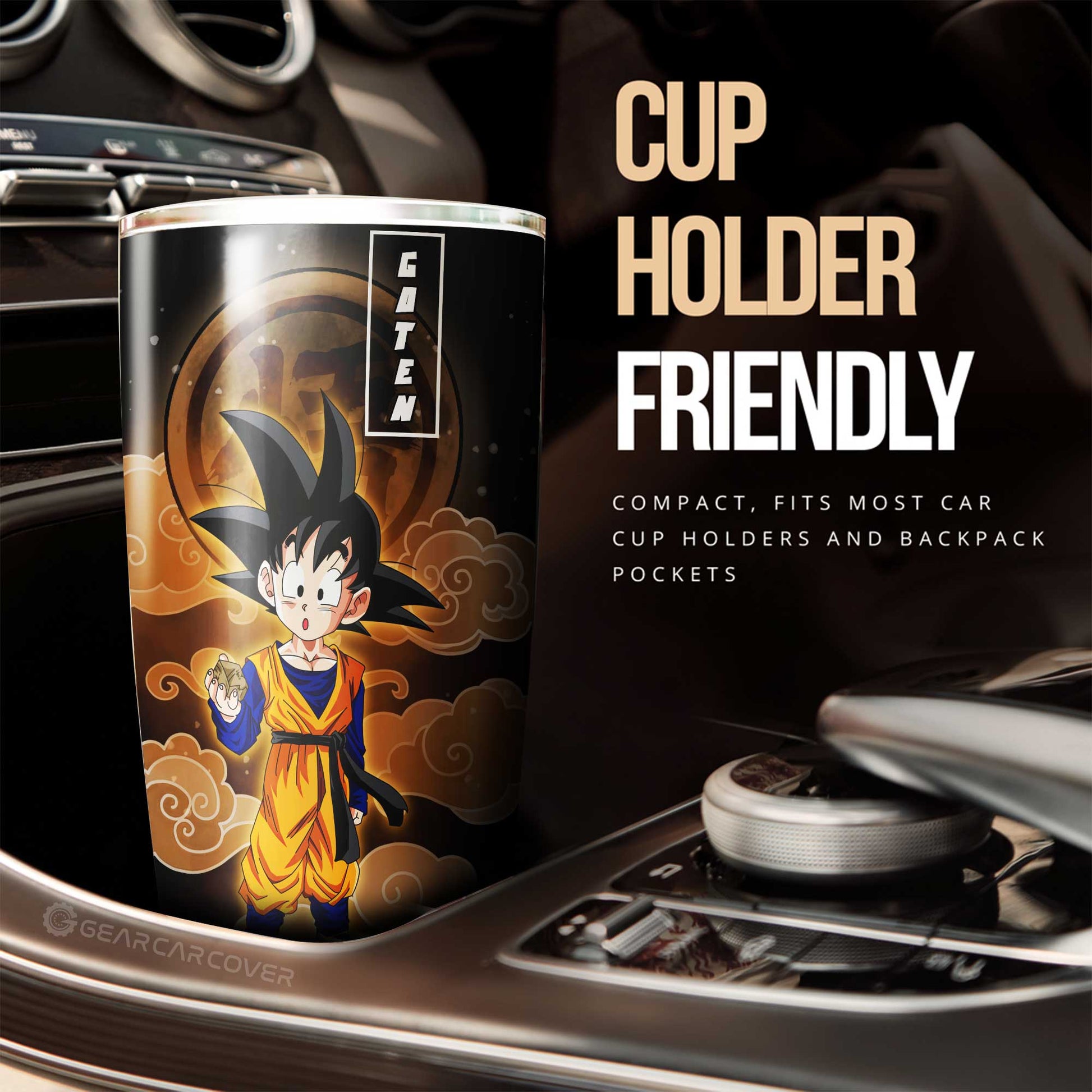 Goten Tumbler Cup Custom Car Accessories - Gearcarcover - 2
