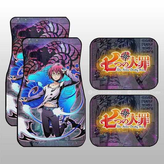 Gowther Car Floor Mats Custom Galaxy Manga Style - Gearcarcover - 1