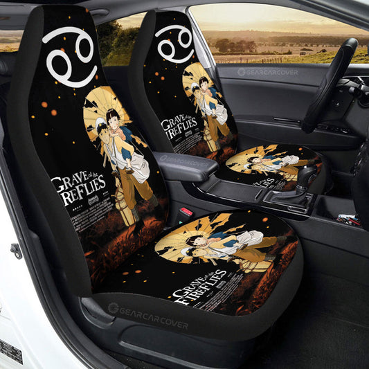 Grave Of The Fireflies Car Seat Covers Custom Car Accessories - Gearcarcover - 2