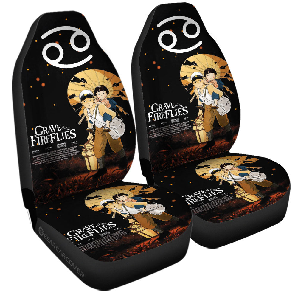 Grave Of The Fireflies Car Seat Covers Custom Car Accessories - Gearcarcover - 3