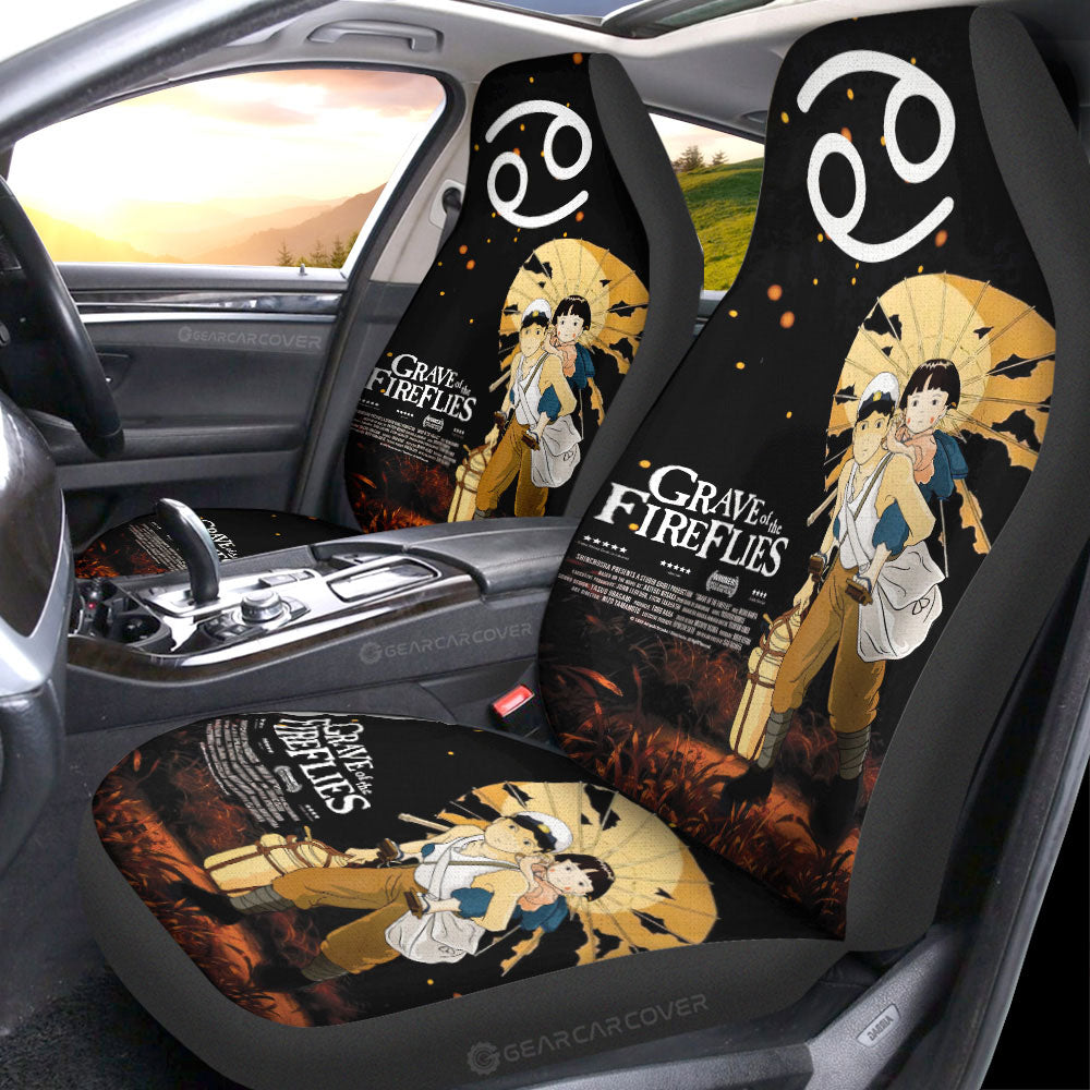 Grave Of The Fireflies Car Seat Covers Custom Car Accessories - Gearcarcover - 1