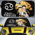 Grave Of The Fireflies Car Sunshade Custom Car Accessories - Gearcarcover - 1