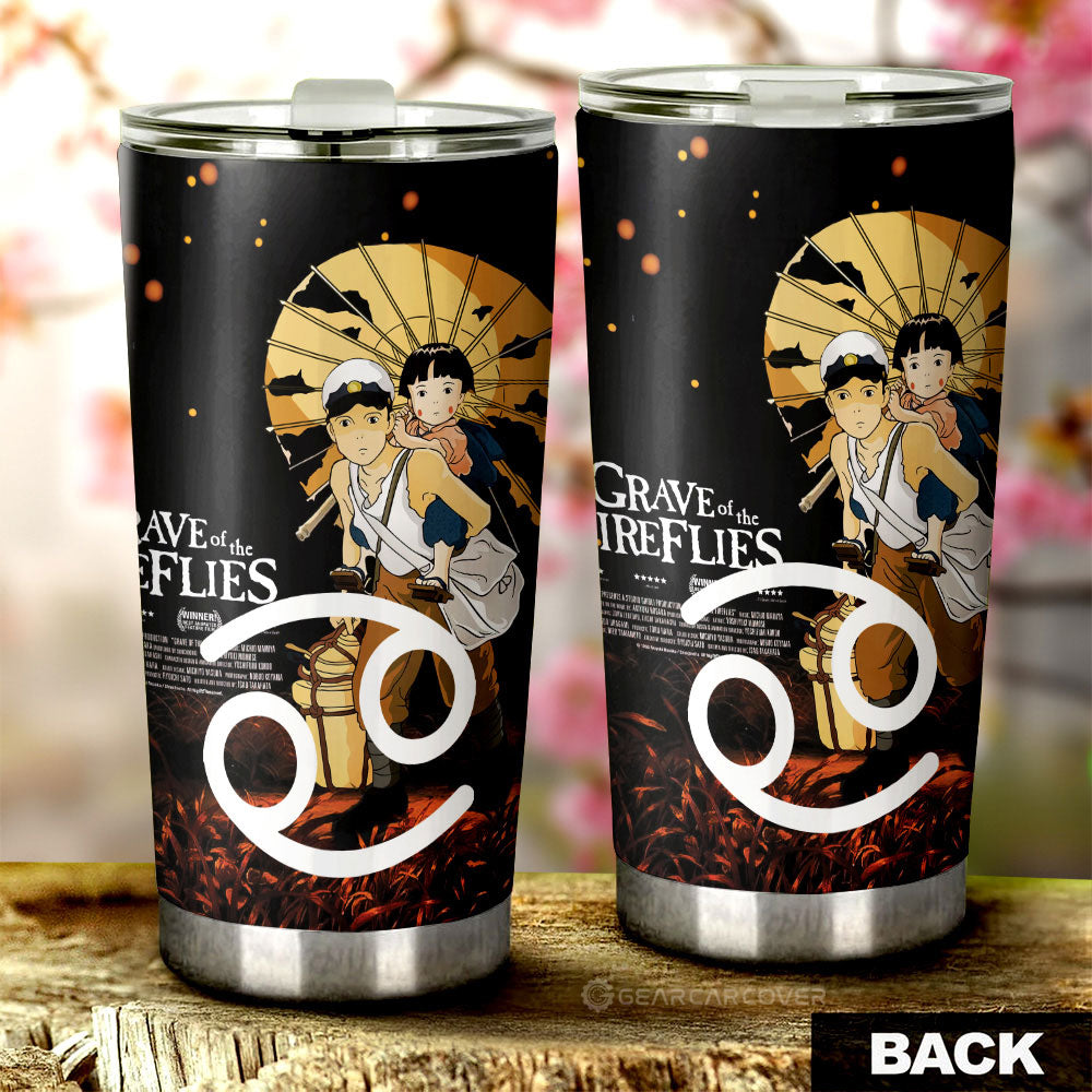 Grave Of The Fireflies Tumbler Cup Custom Car Accessories - Gearcarcover - 2