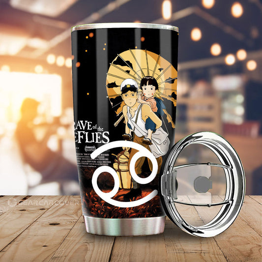 Grave Of The Fireflies Tumbler Cup Custom Car Accessories - Gearcarcover - 1