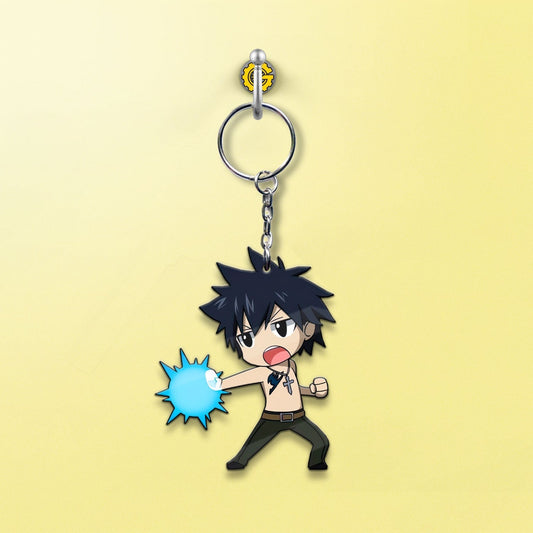 Gray Fullbuster Keychain Custom Car Accessories - Gearcarcover - 2