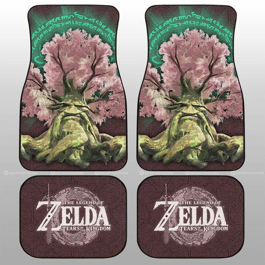 Great Deku Tree Car Floor Mats Custom Car Accessories - Gearcarcover - 1