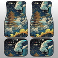 Great Wave Kanagawa Car Floor Mats Custom Car Accessories - Gearcarcover - 1