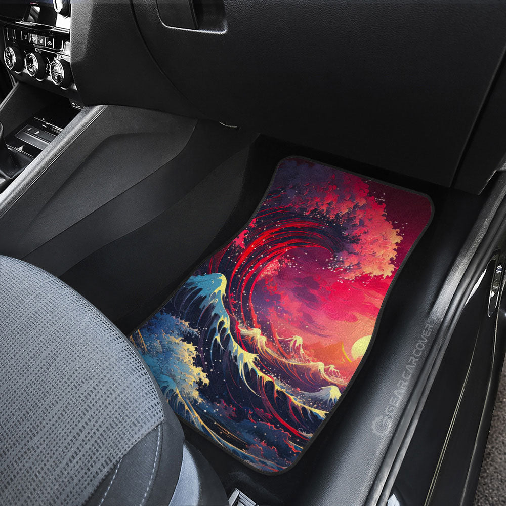 Great Wave Kanagawa Car Floor Mats Custom Car Accessories - Gearcarcover - 3