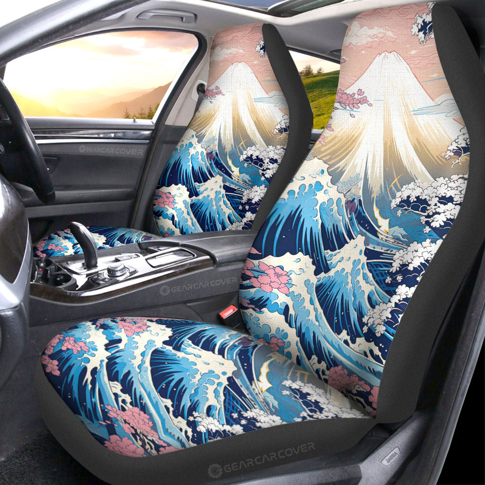 Great Wave Kanagawa Car Seat Covers Custom Car Accessories - Gearcarcover - 1