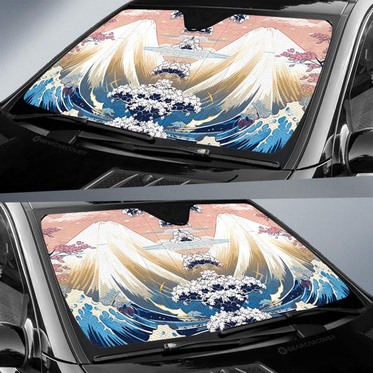 Great Wave Kanagawa Car Sunshade Custom Car Accessories - Gearcarcover - 2