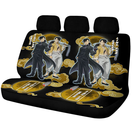Greed And Ling Yao Car Back Seat Covers Custom Car Accessories - Gearcarcover - 1