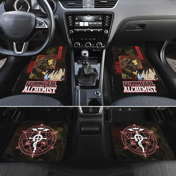 Greed Car Floor Mats Custom Fullmetal Alchemist Anime - Gearcarcover - 1