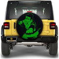 Green Asuma Spare Tire Cover Custom Anime - Gearcarcover - 1