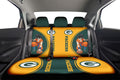 Green Bay Packers Car Back Seat Covers Custom Car Accessories For Fans - Gearcarcover - 2