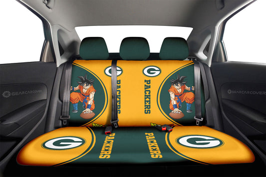 Green Bay Packers Car Back Seat Covers Custom Car Accessories For Fans - Gearcarcover - 2