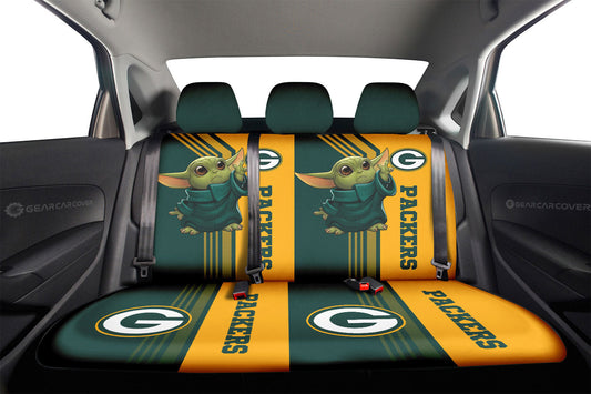 Green Bay Packers Car Back Seat Covers Custom Car Accessories - Gearcarcover - 2
