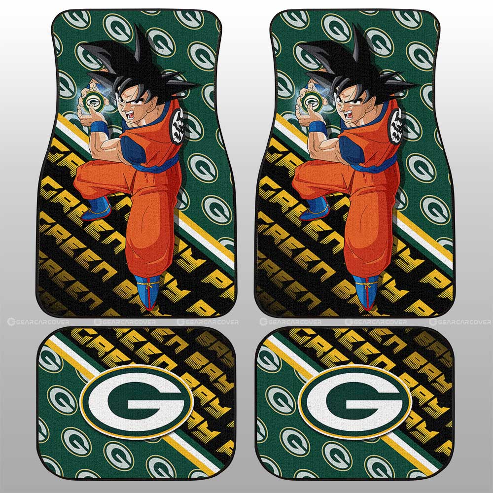 Green Bay Packers Car Floor Mats Custom Car Accessories For Fans - Gearcarcover - 1
