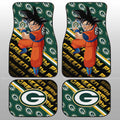 Green Bay Packers Car Floor Mats Custom Car Accessories For Fans - Gearcarcover - 1