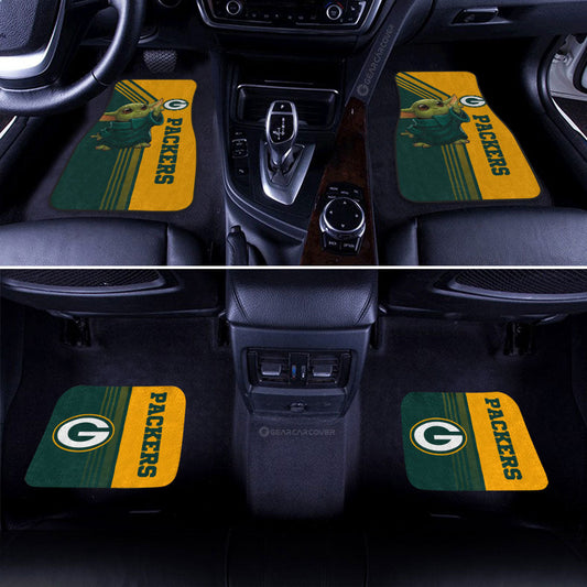 Green Bay Packers Car Floor Mats Custom Car Accessories - Gearcarcover - 2
