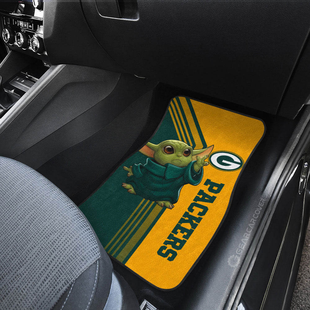 Green Bay Packers Car Floor Mats Custom Car Accessories - Gearcarcover - 3