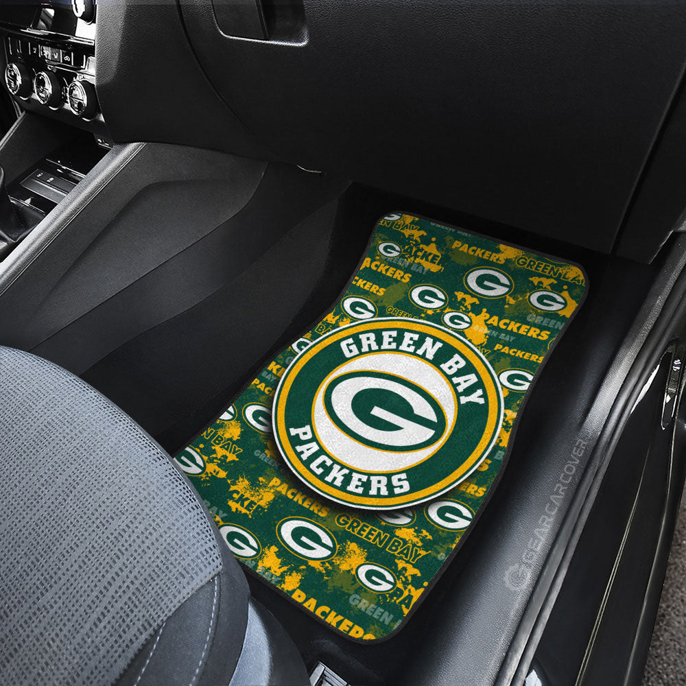 Green Bay Packers Car Floor Mats Custom Car Accessories - Gearcarcover - 3